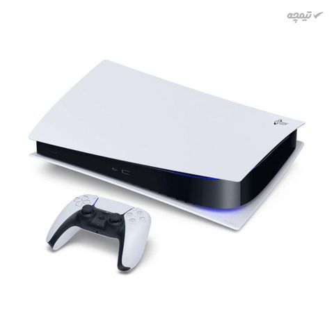 کنسول بازی سونی مدل playstation 5 DIGITAL با ظرفیت 825 گیگابایت همراه با دسته Dualscense