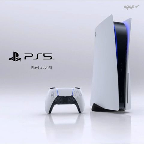 کنسول بازی سونی مدل playstation 5 DISK با ظرفیت 825 گیگابایت همراه با دسته Dualscense